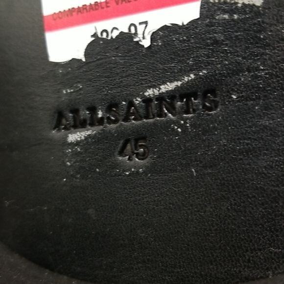 ALLSAINTS Seth Suede Pull on Chelsea boots Bitter Chocolate - Picture 8 of 10